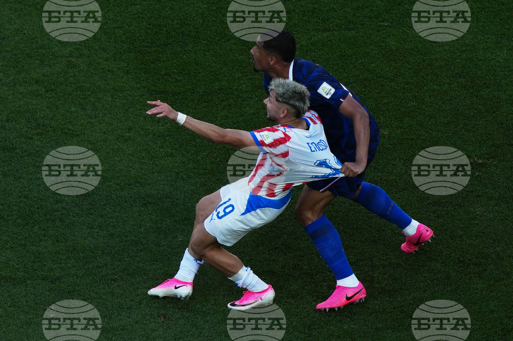 Paraguay France WCup Soccer