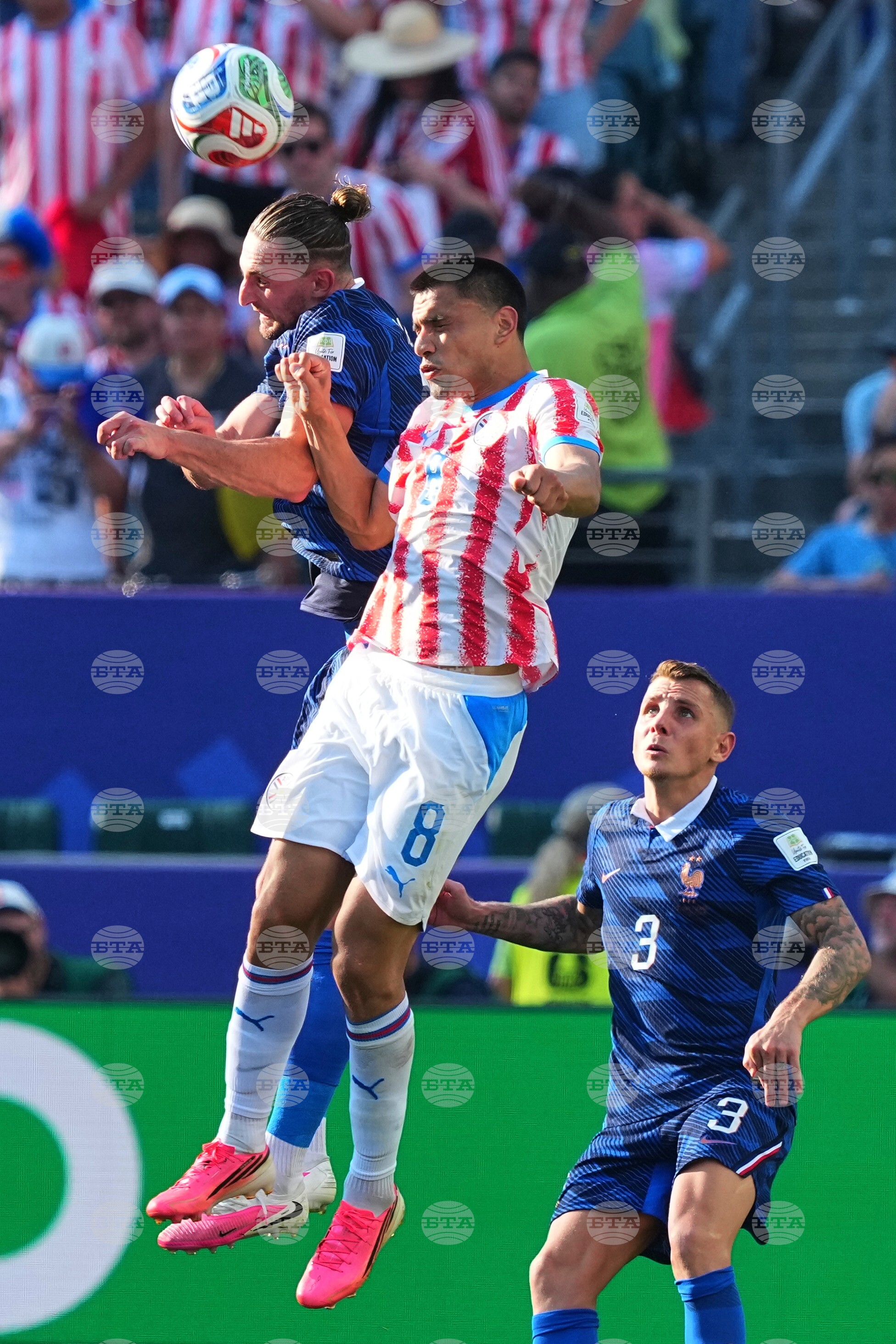 Paraguay France WCup Soccer