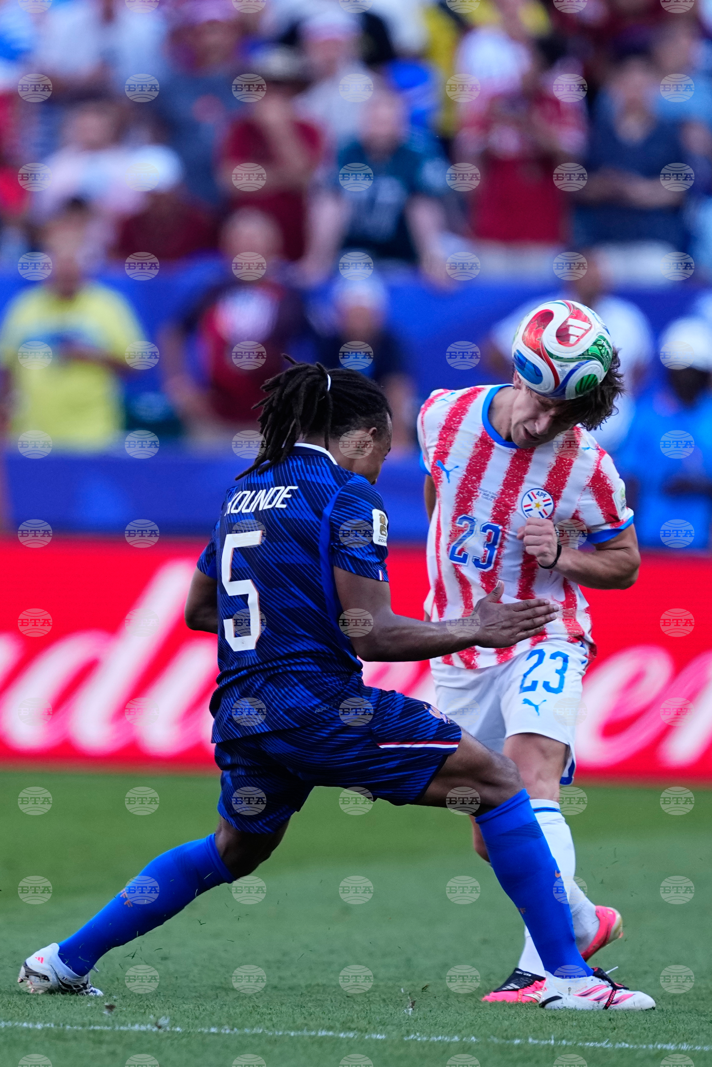 Paraguay France WCup Soccer