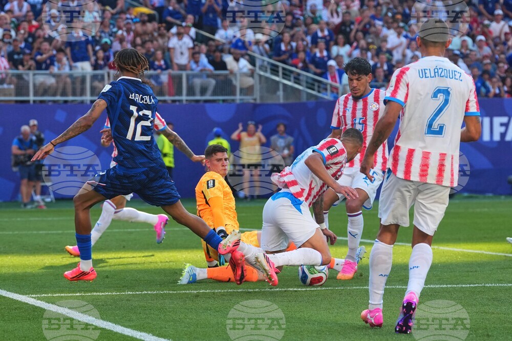 Paraguay France WCup Soccer