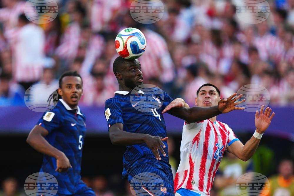 Paraguay France WCup Soccer