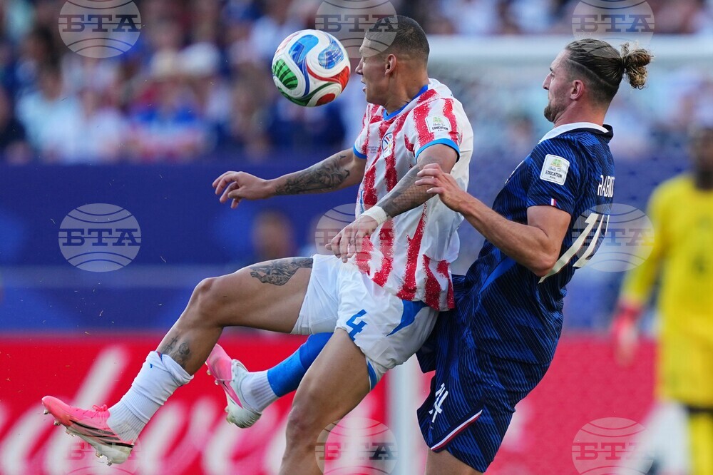 Paraguay France WCup Soccer