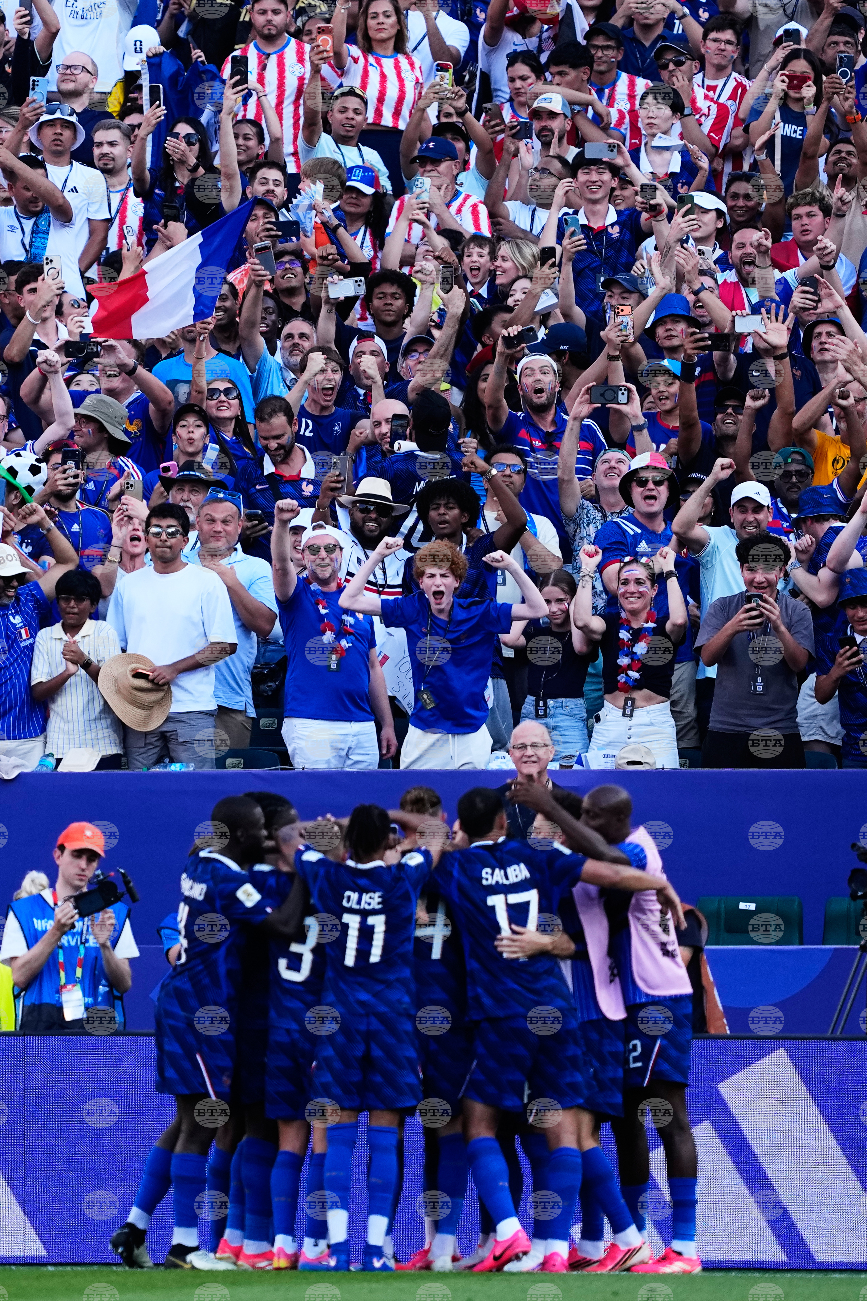 Paraguay France WCup Soccer