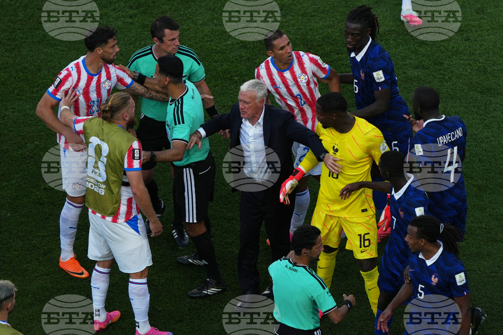 Paraguay France WCup Soccer