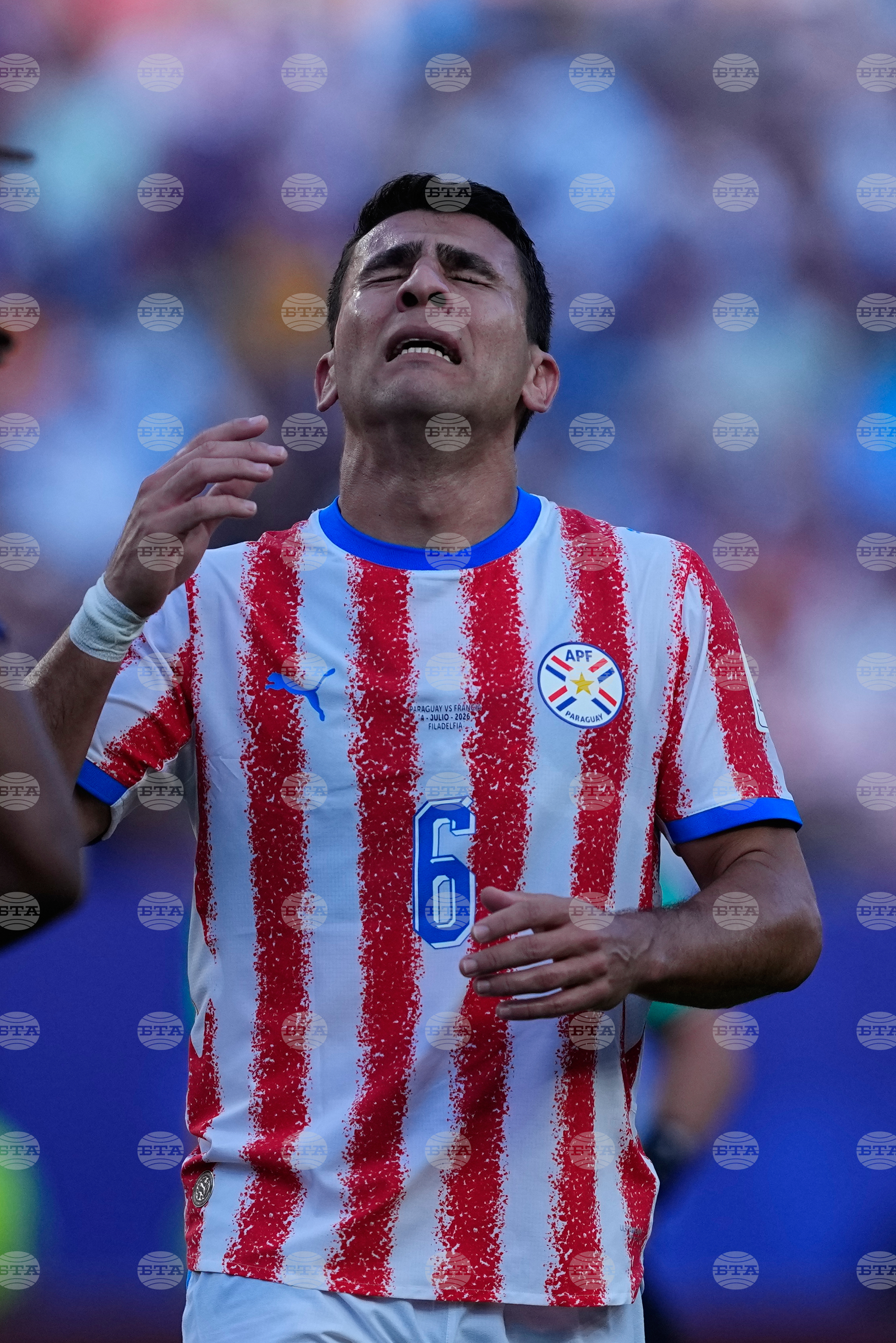 Paraguay France WCup Soccer