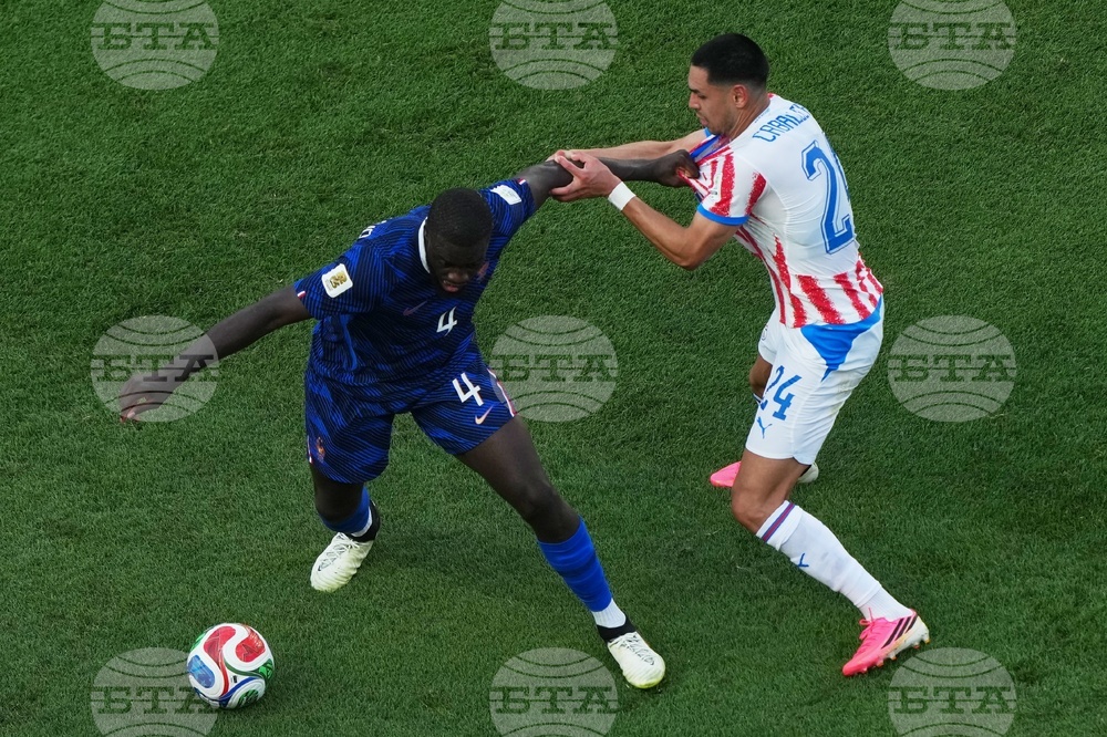 Paraguay France WCup Soccer