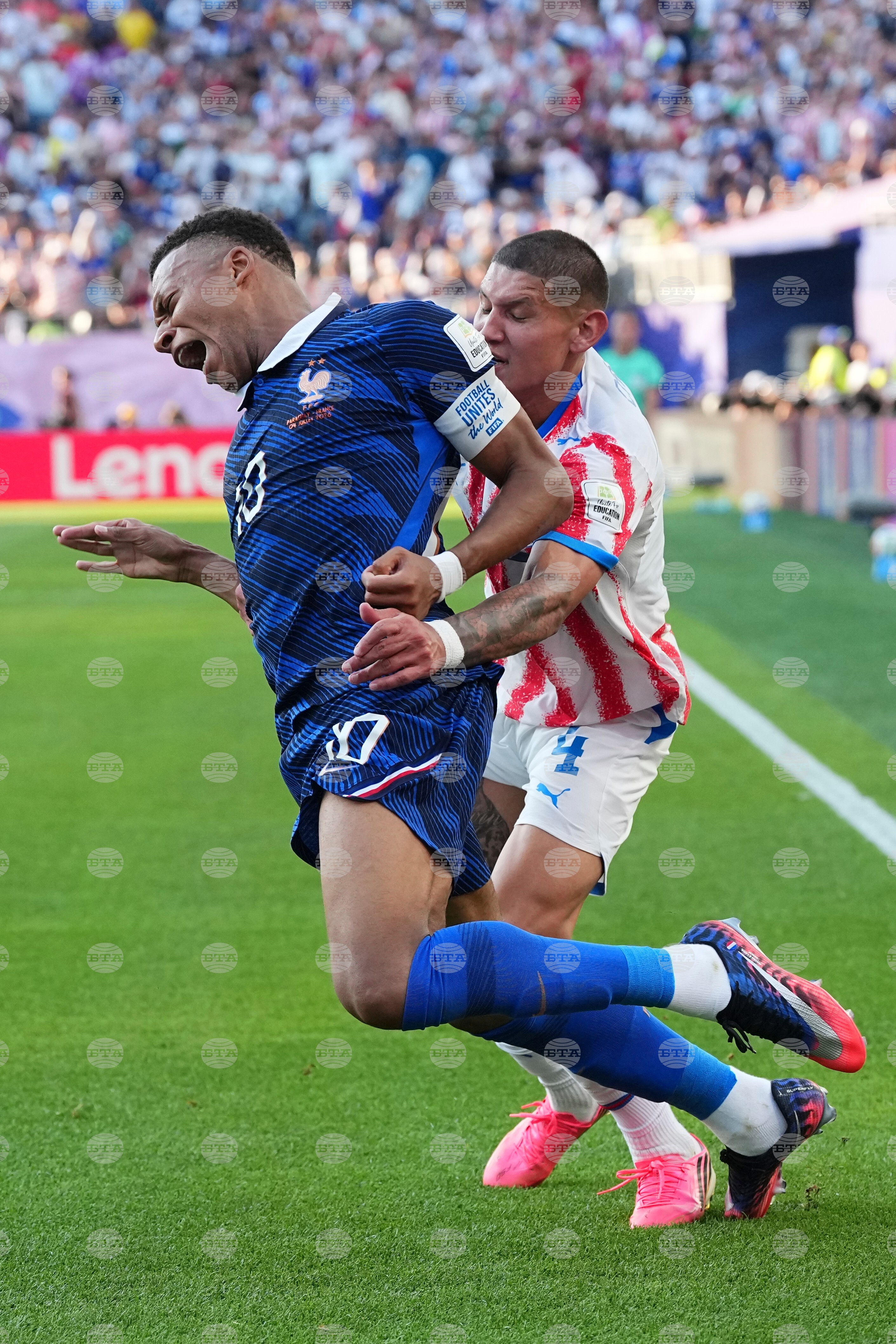 Paraguay France WCup Soccer