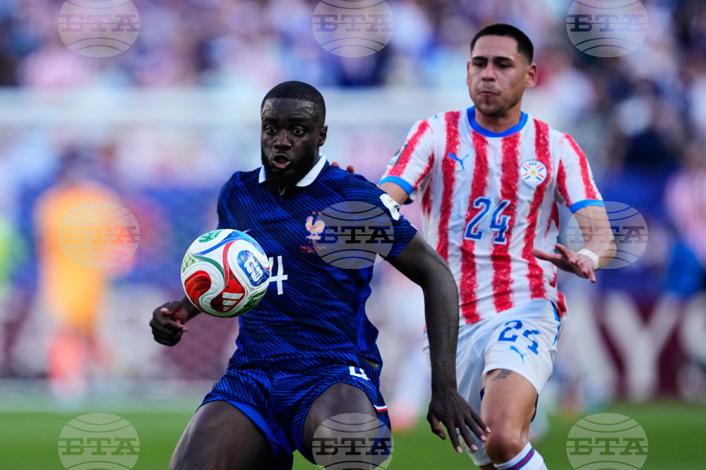 Paraguay France WCup Soccer