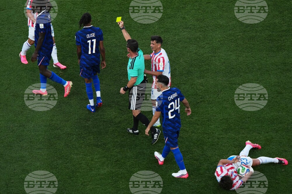 Paraguay France WCup Soccer