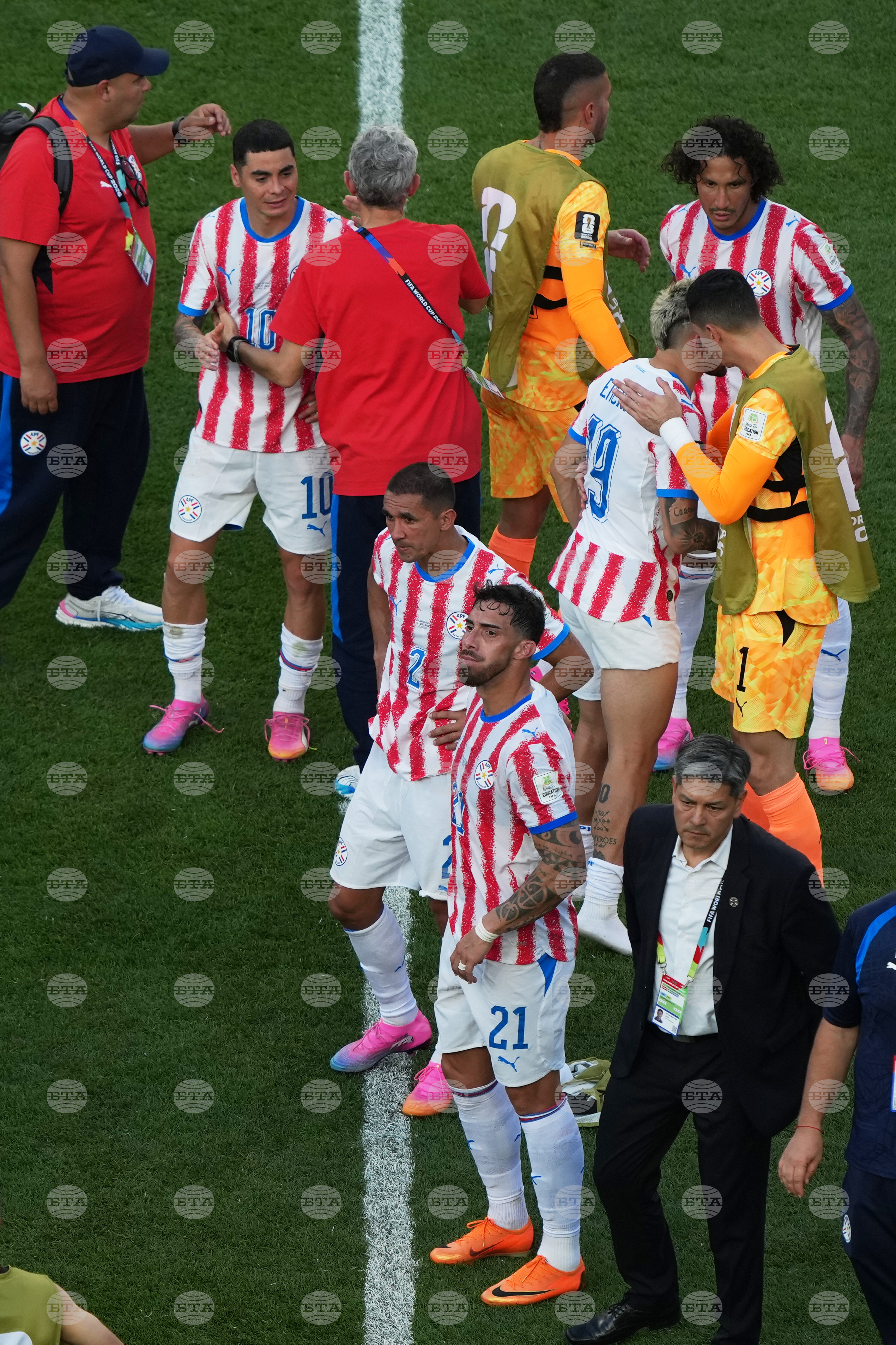 Paraguay France WCup Soccer