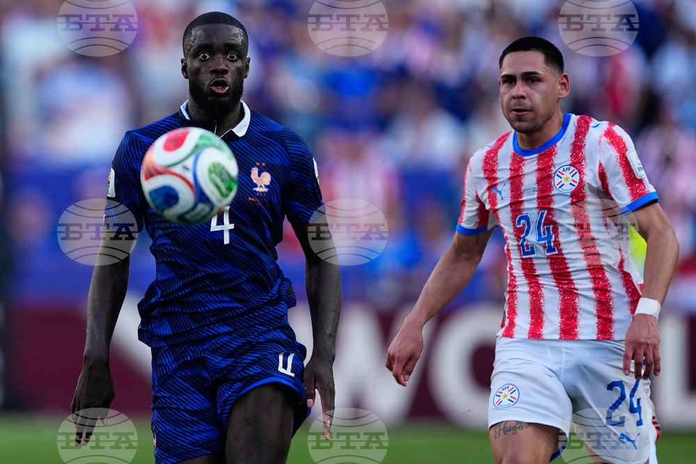 Paraguay France WCup Soccer