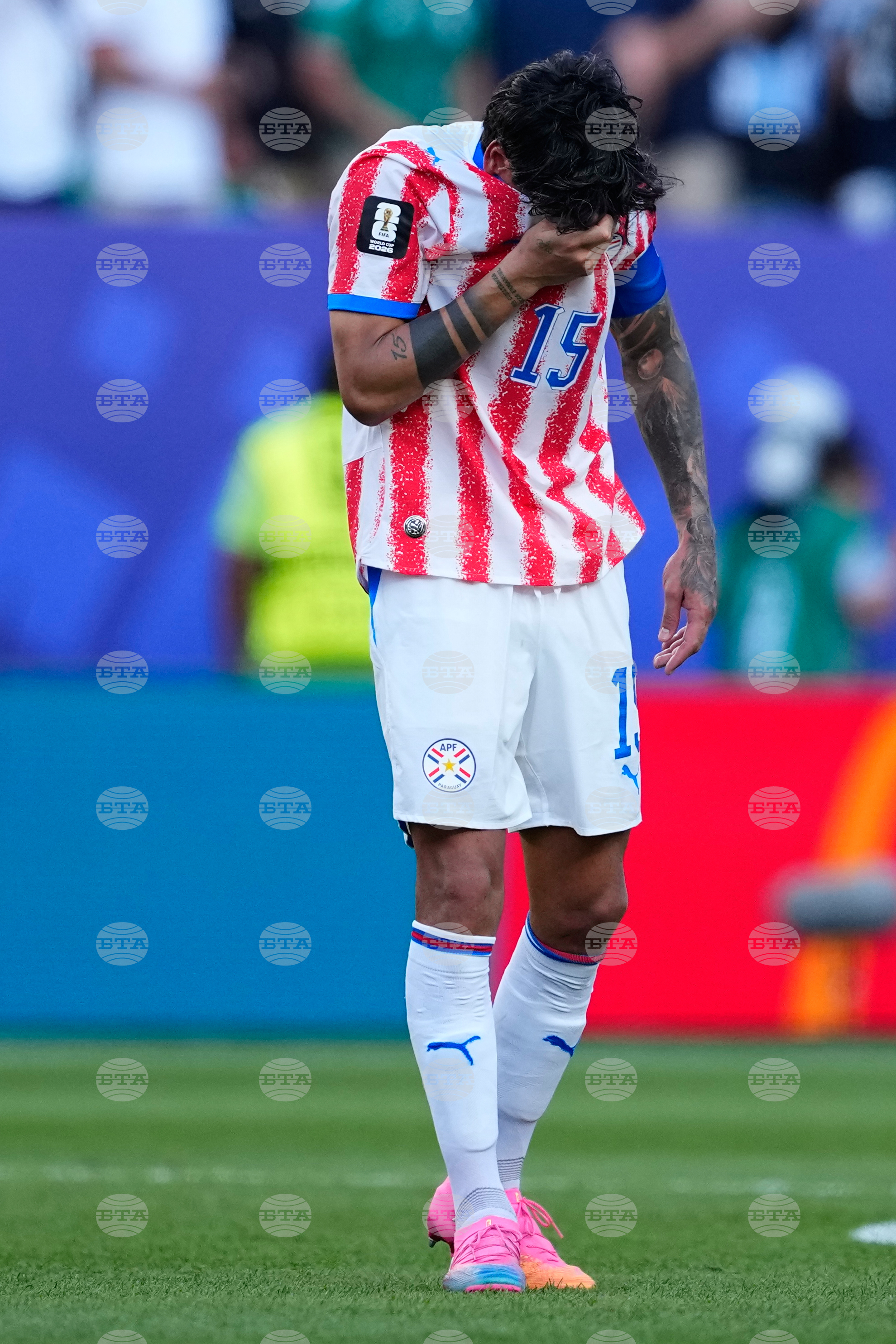 Paraguay France WCup Soccer