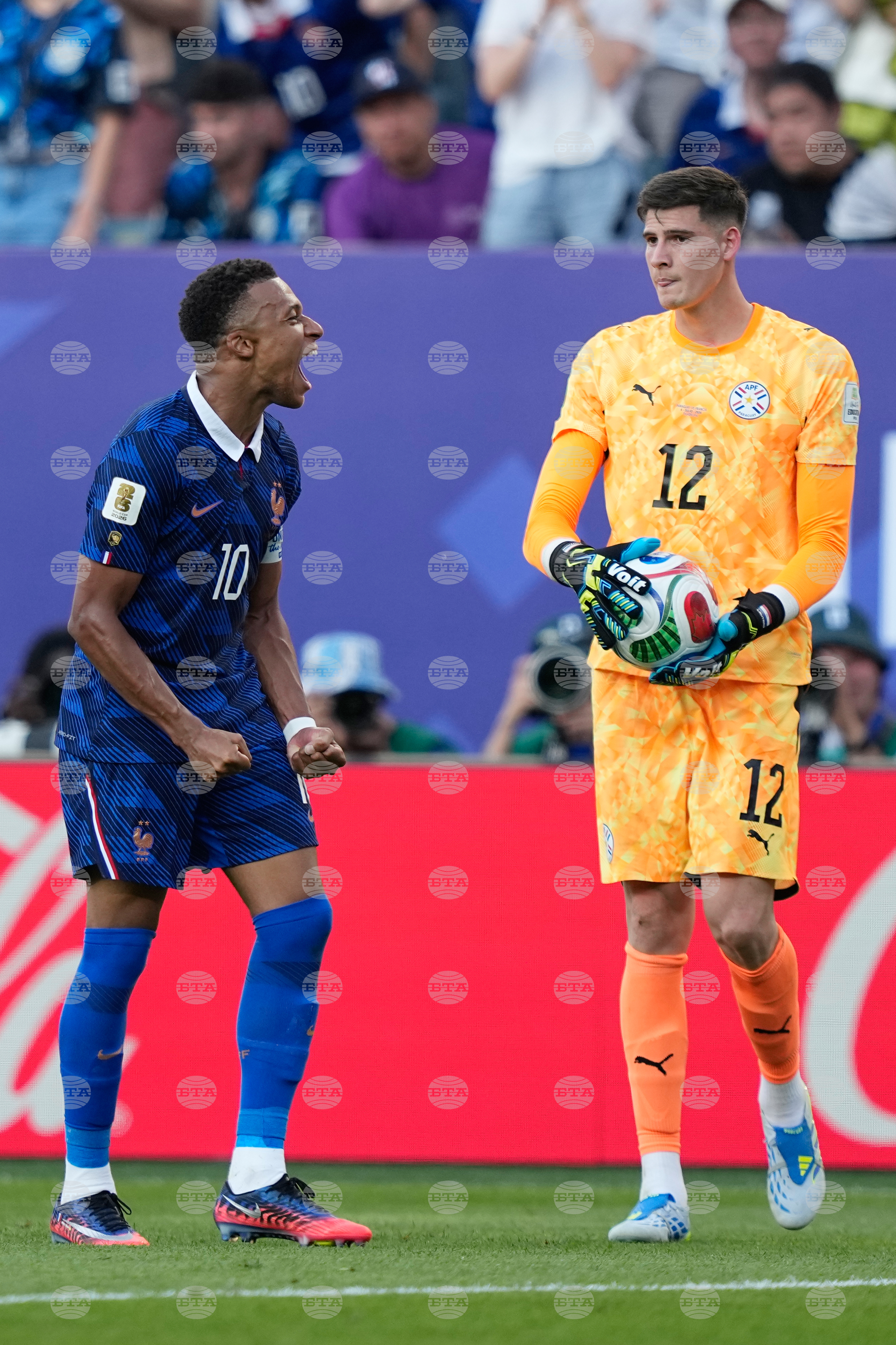 Paraguay France WCup Soccer