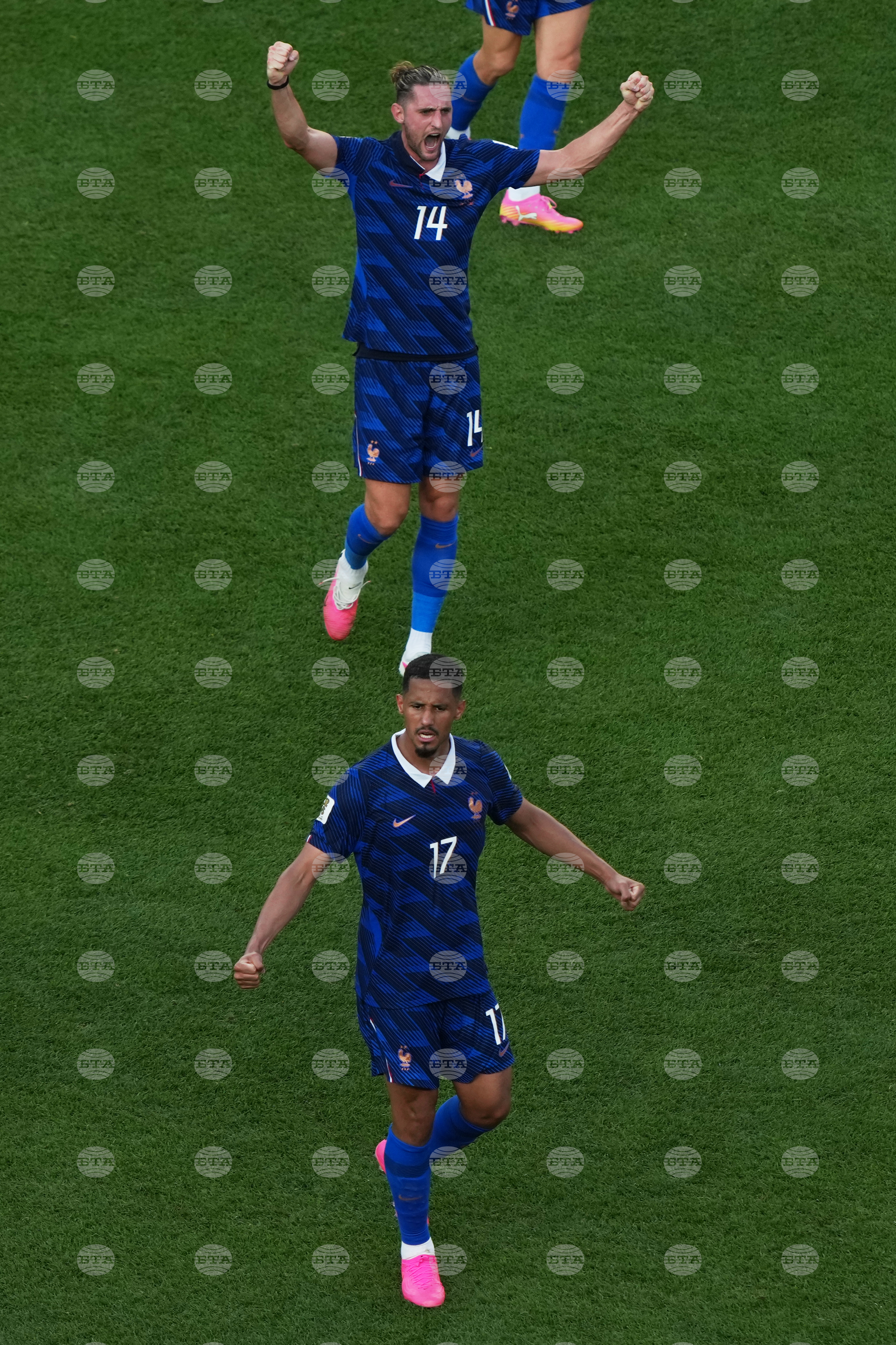 Paraguay France WCup Soccer