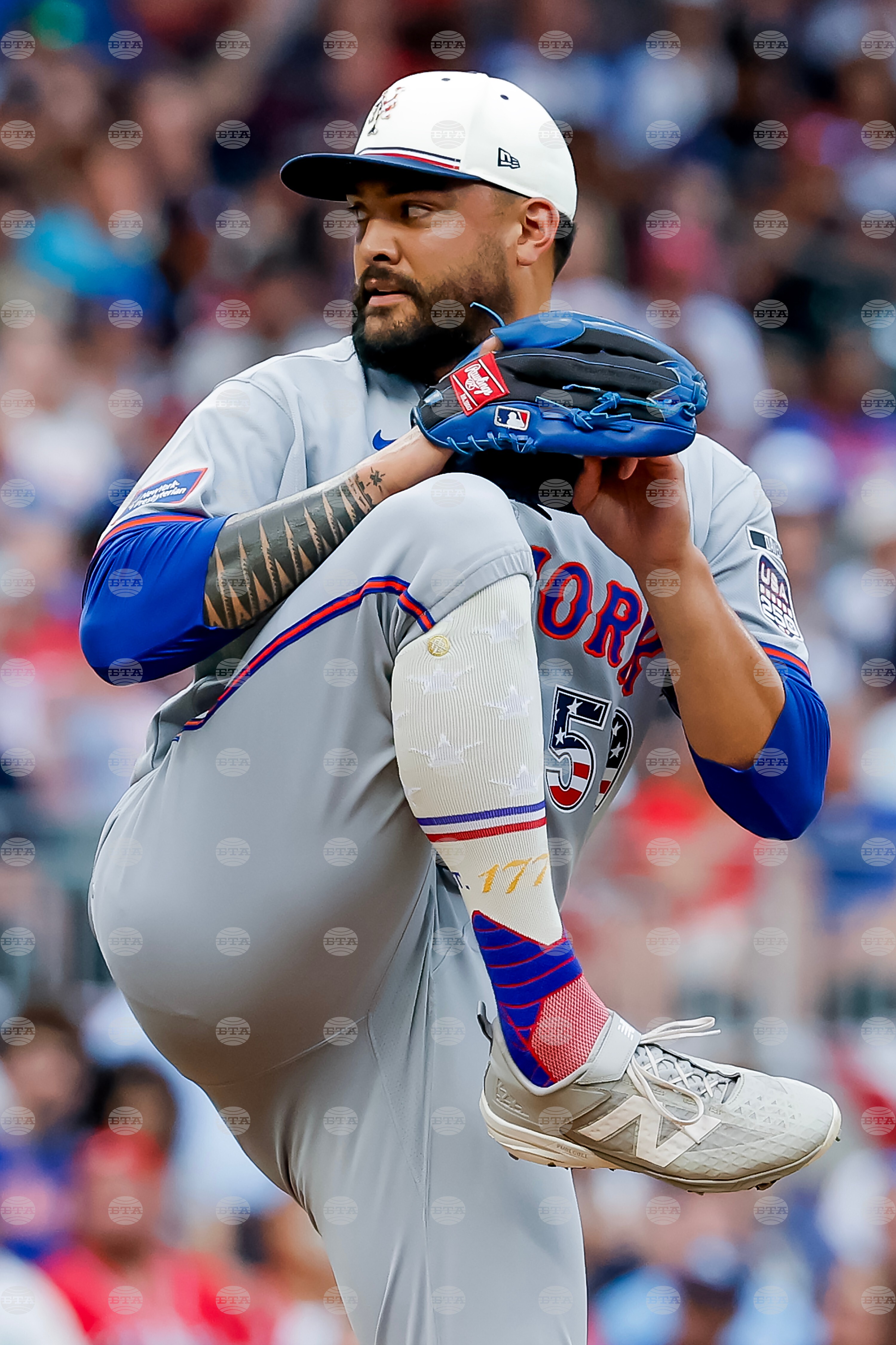 Mets Braves Baseball
