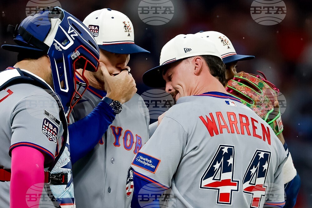 Mets Braves Baseball