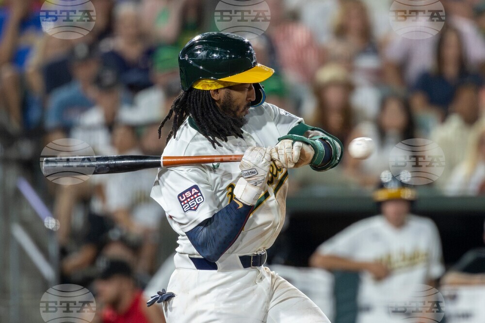Marlins Athletics Baseball