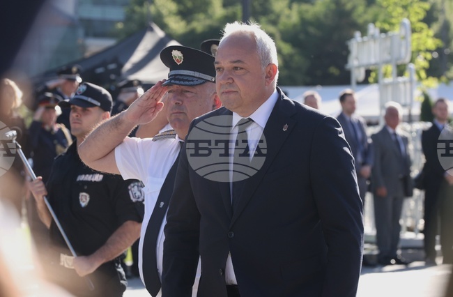 Министерство на вътрешните работи - професионален празник - полагане на венци
