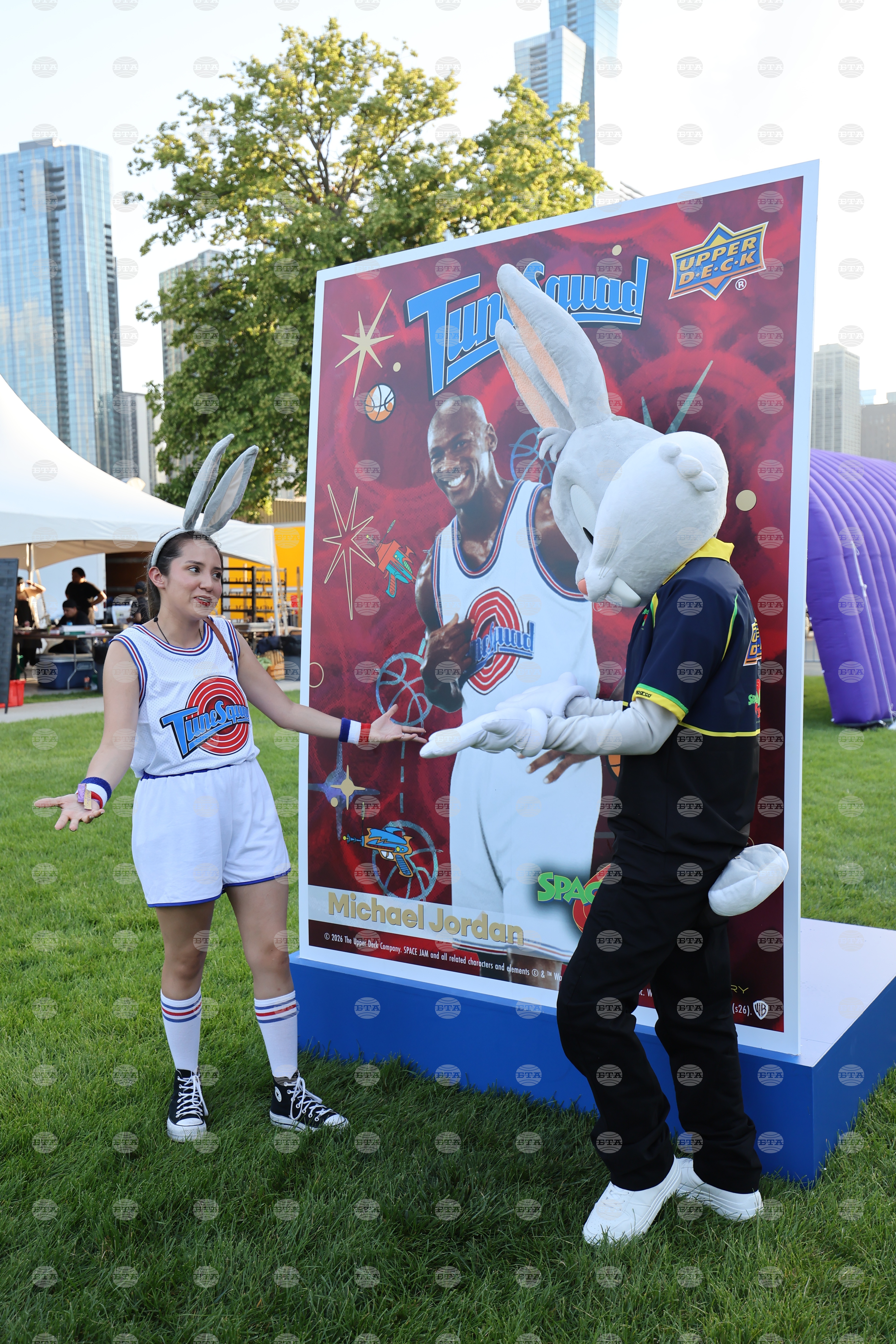 Upper Deck Space Jam 30th Anniversary Watch Party