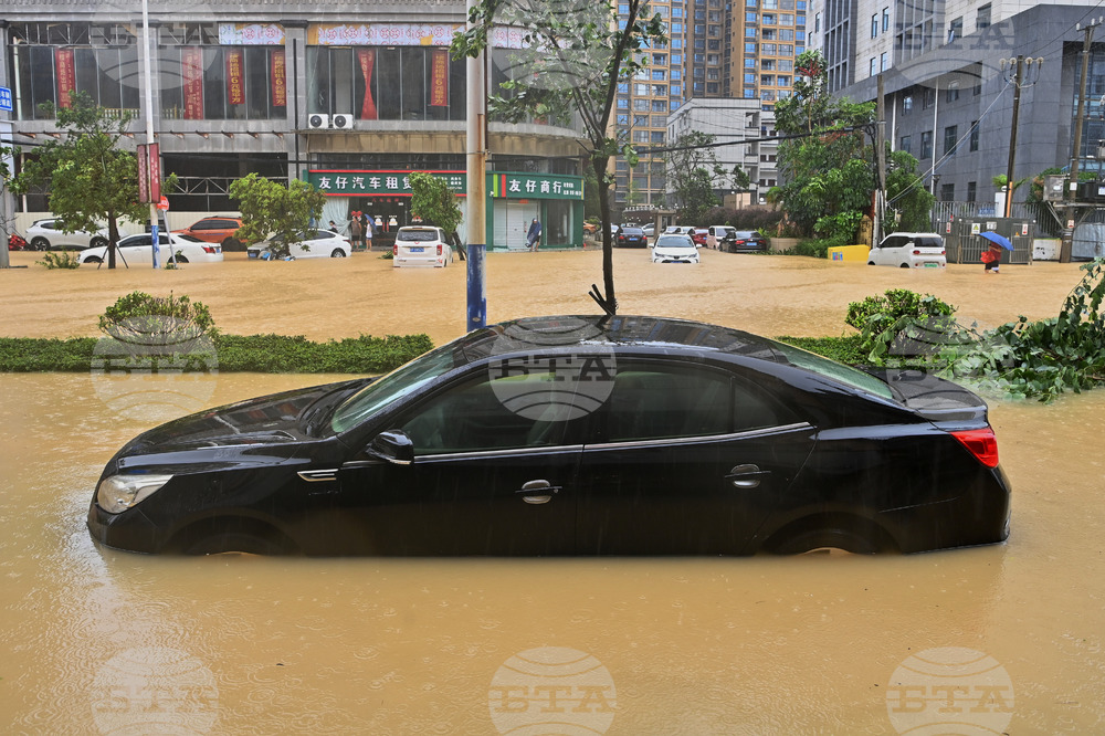 China Asia Storms Extreme Weather