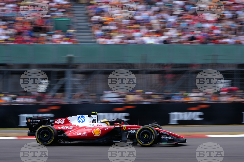 Britain F1 GP Auto Racing