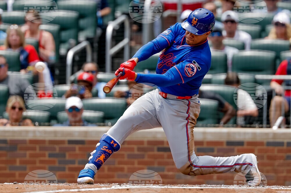 Mets Braves Baseball