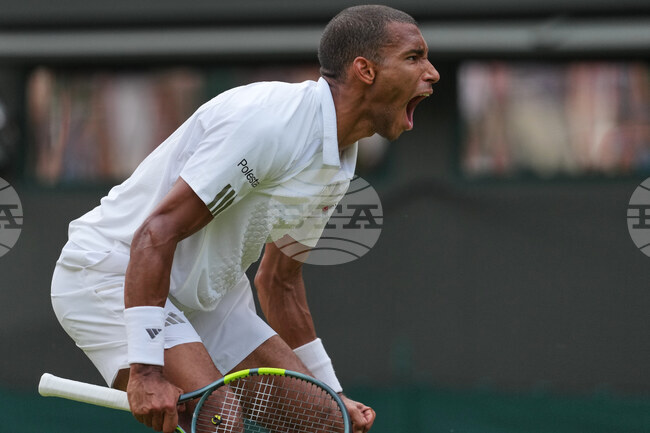 APTOPIX Britain Wimbledon Tennis