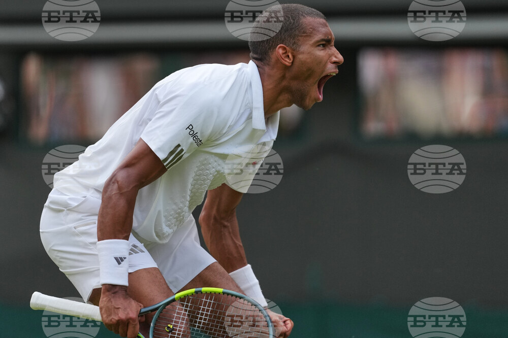 APTOPIX Britain Wimbledon Tennis