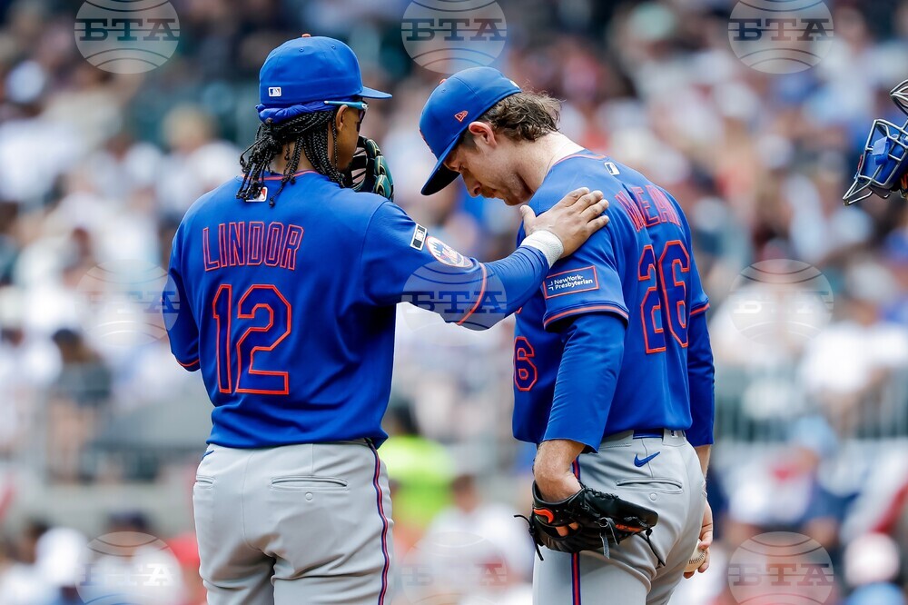 Mets Braves Baseball