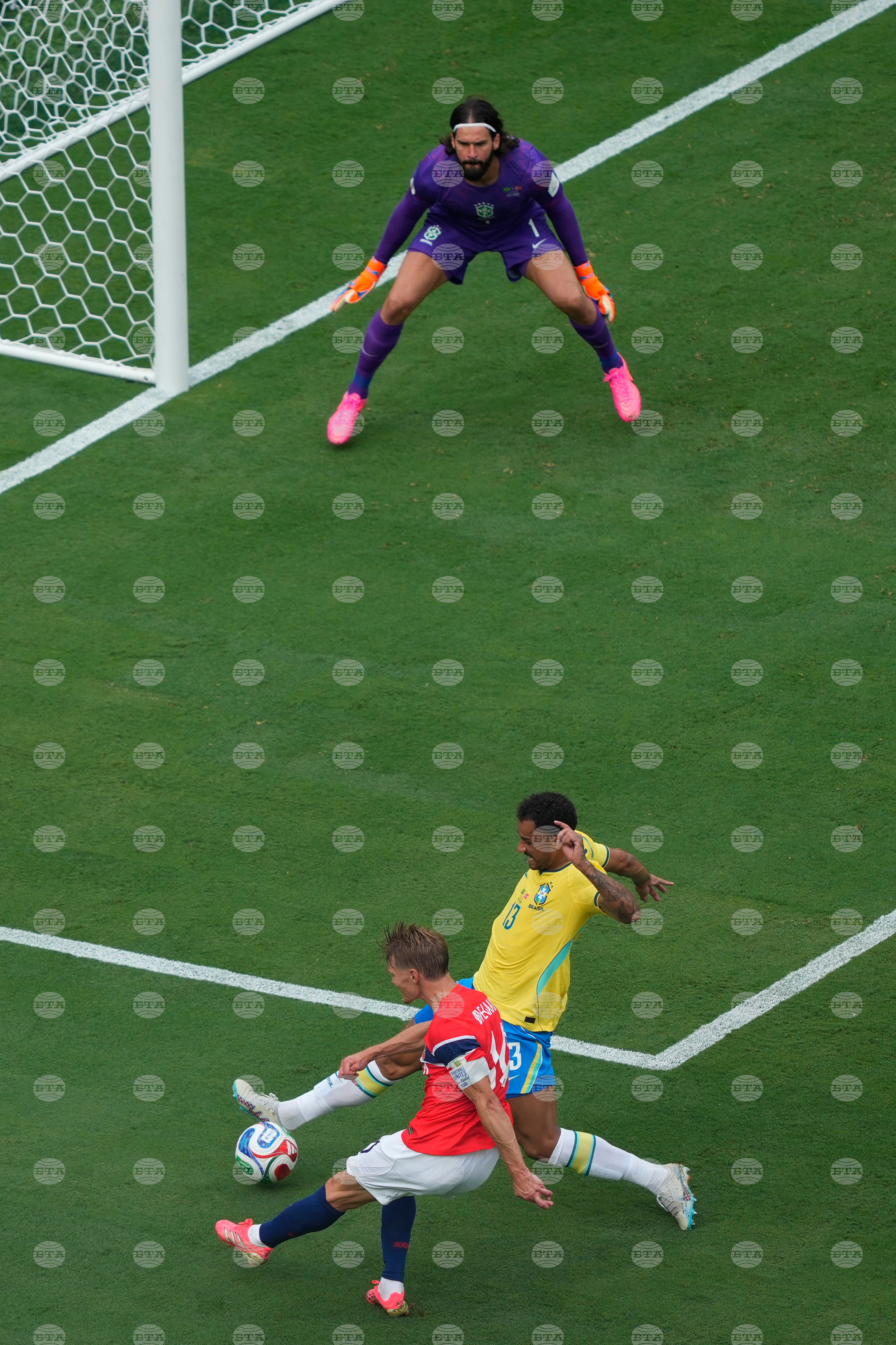 Brazil Norway WCup Soccer