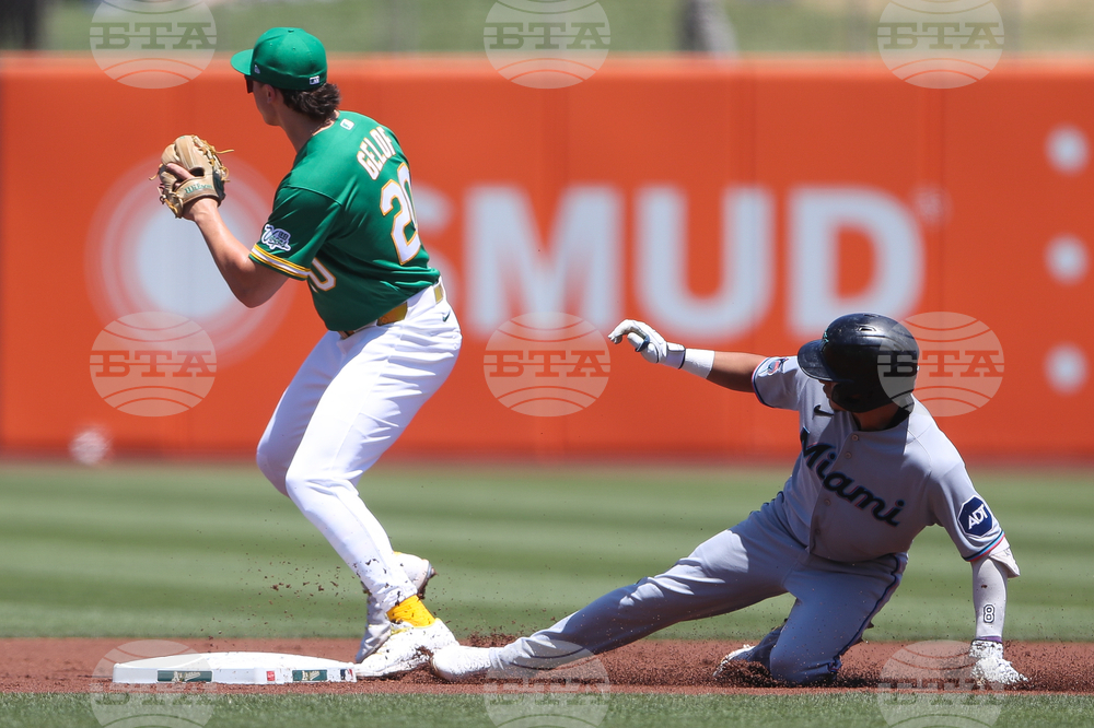 Marlins Athletics Baseball