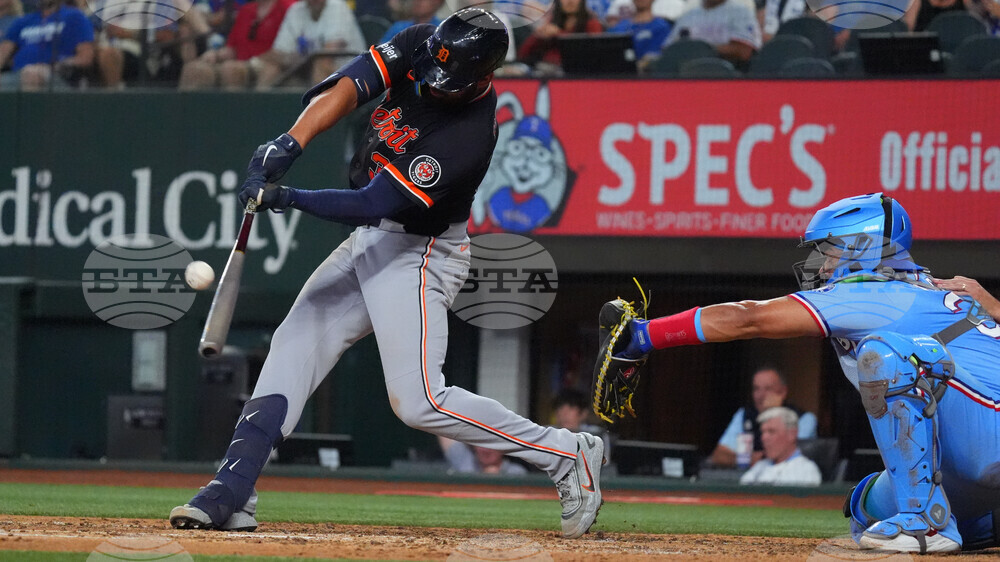Tigers Rangers Baseball