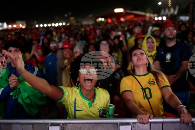 APTOPIX Brazil WCup Soccer Reaction