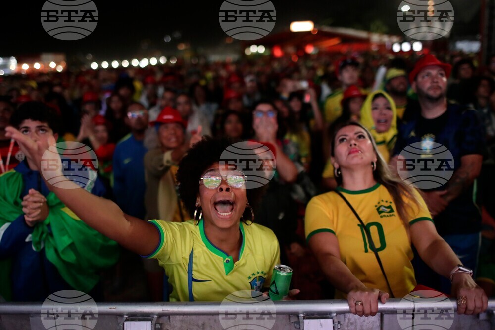 APTOPIX Brazil WCup Soccer Reaction