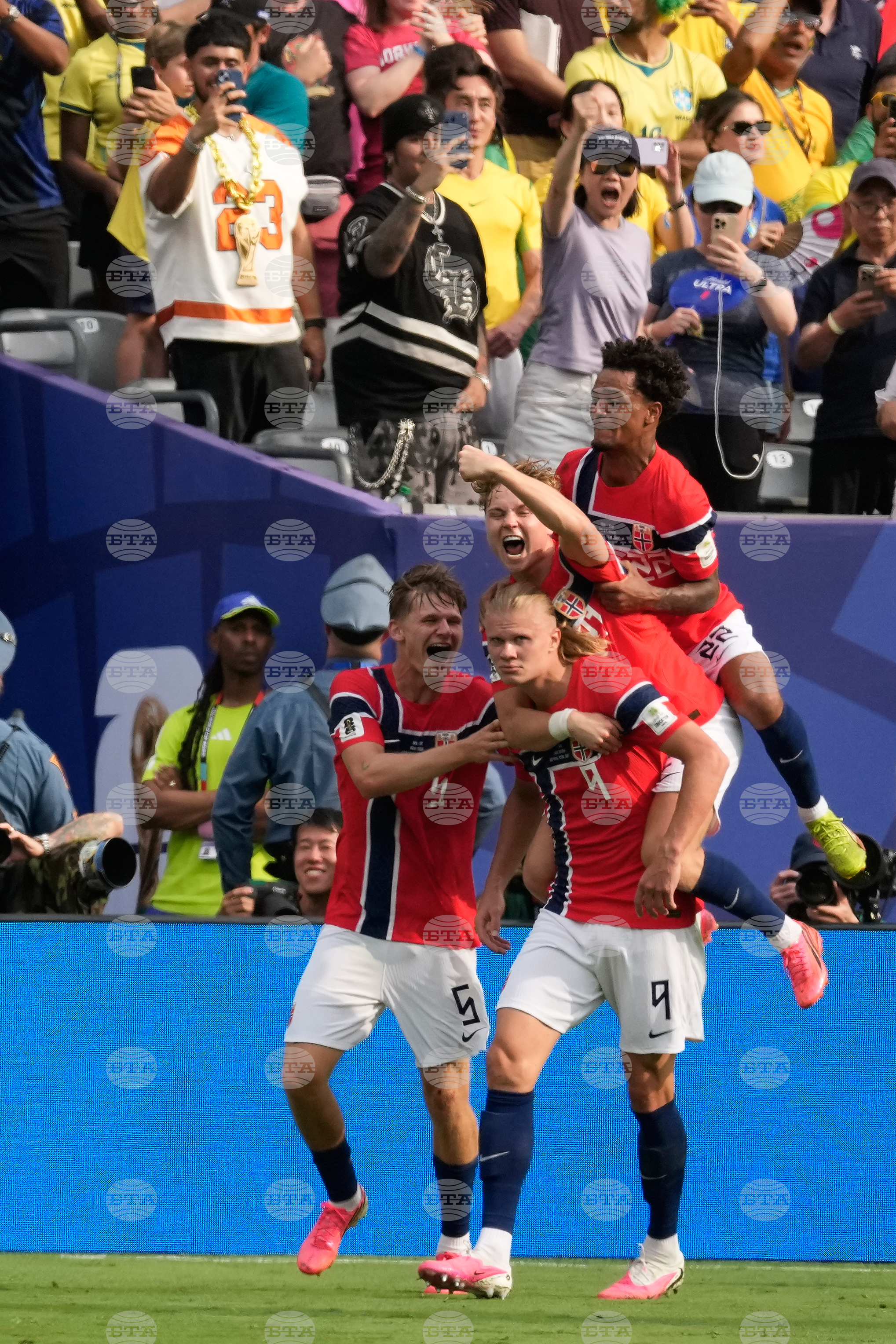 Brazil Norway WCup Soccer