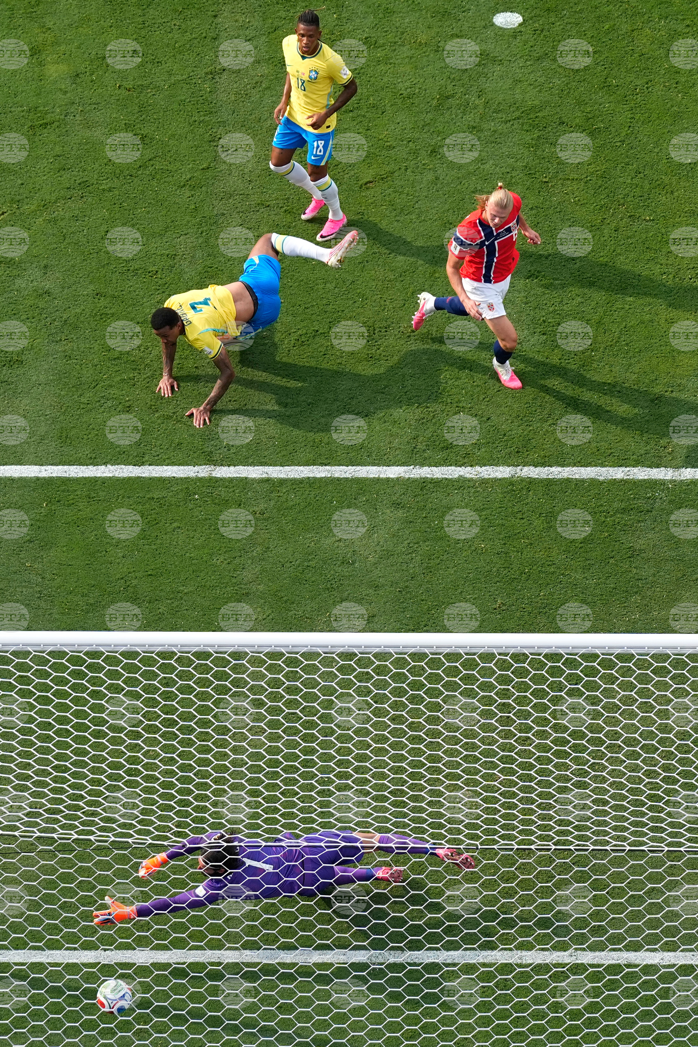 Brazil Norway WCup Soccer