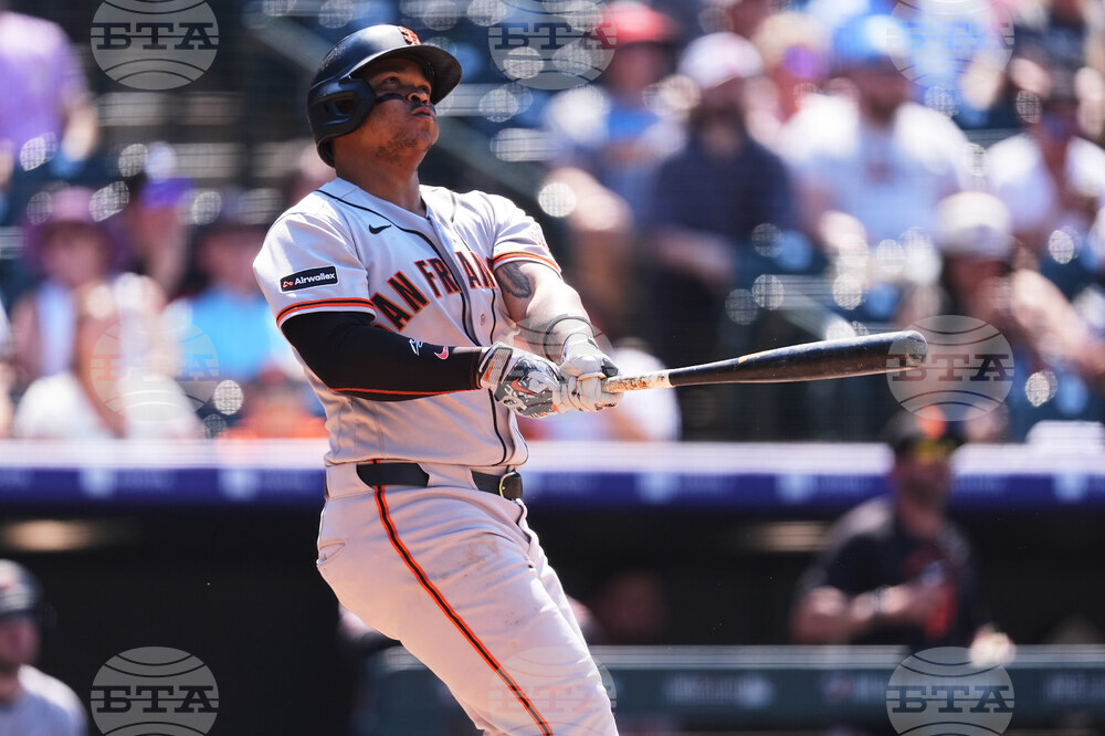 Giants Rockies Baseball