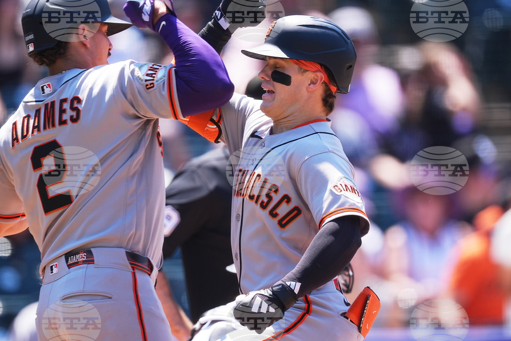 Giants Rockies Baseball