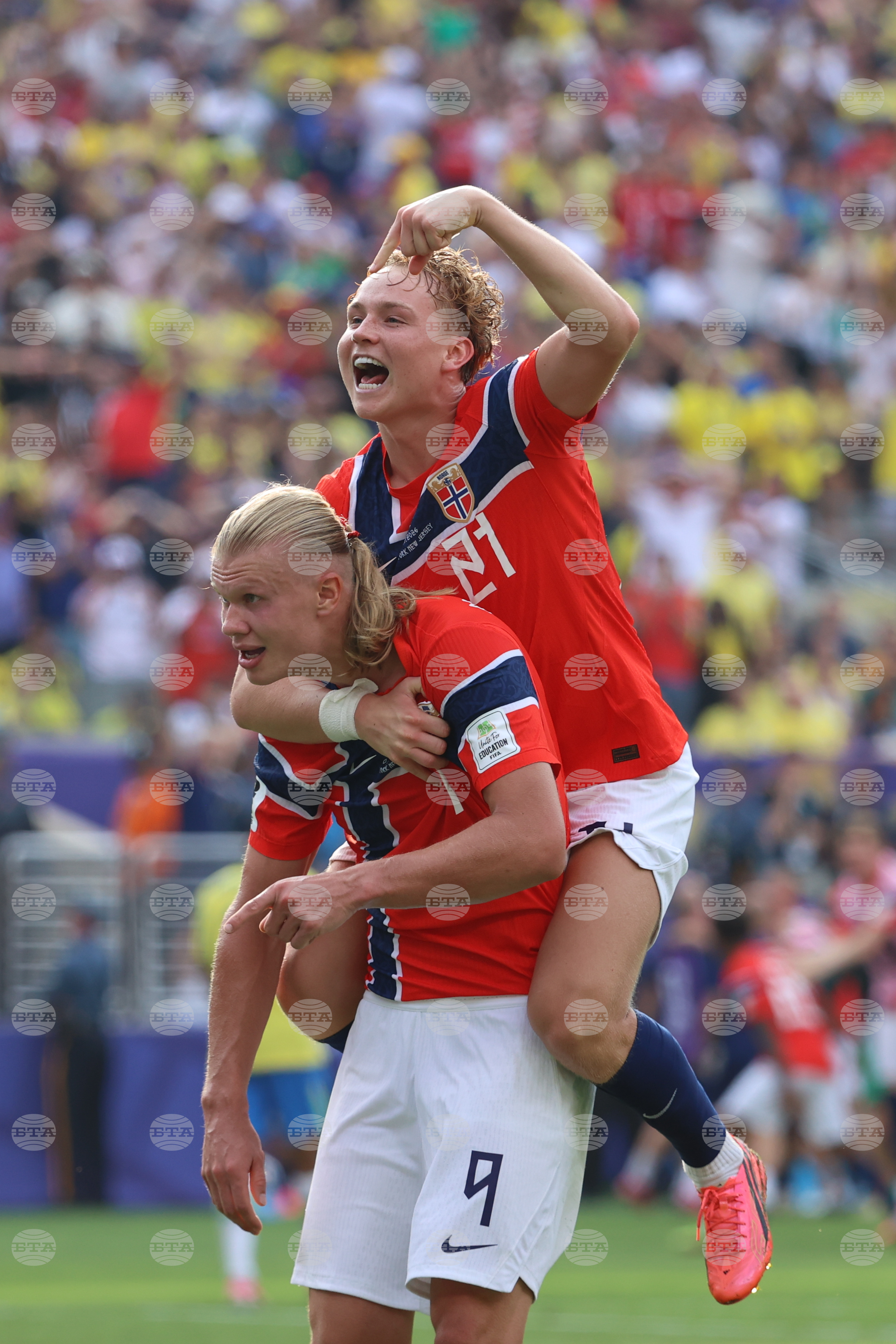 Brazil Norway WCup Soccer