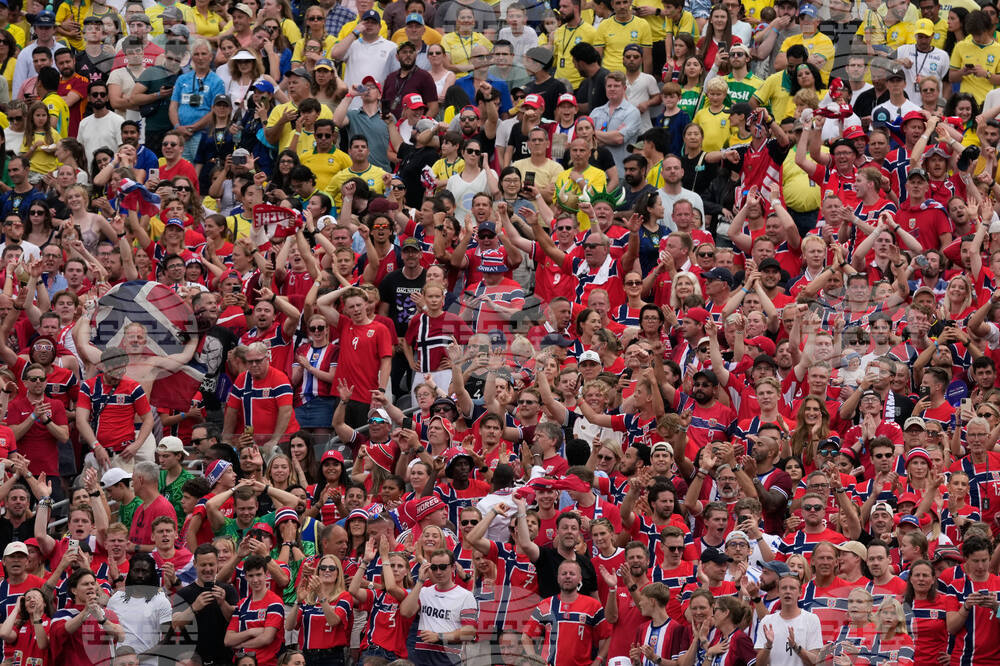 Brazil Norway WCup Soccer