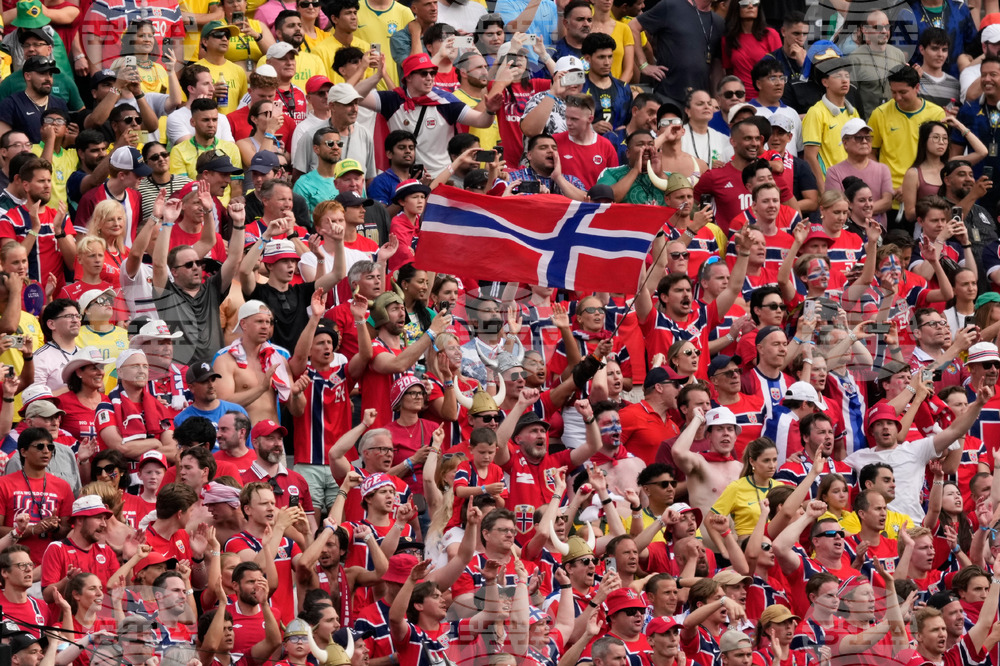 Brazil Norway WCup Soccer