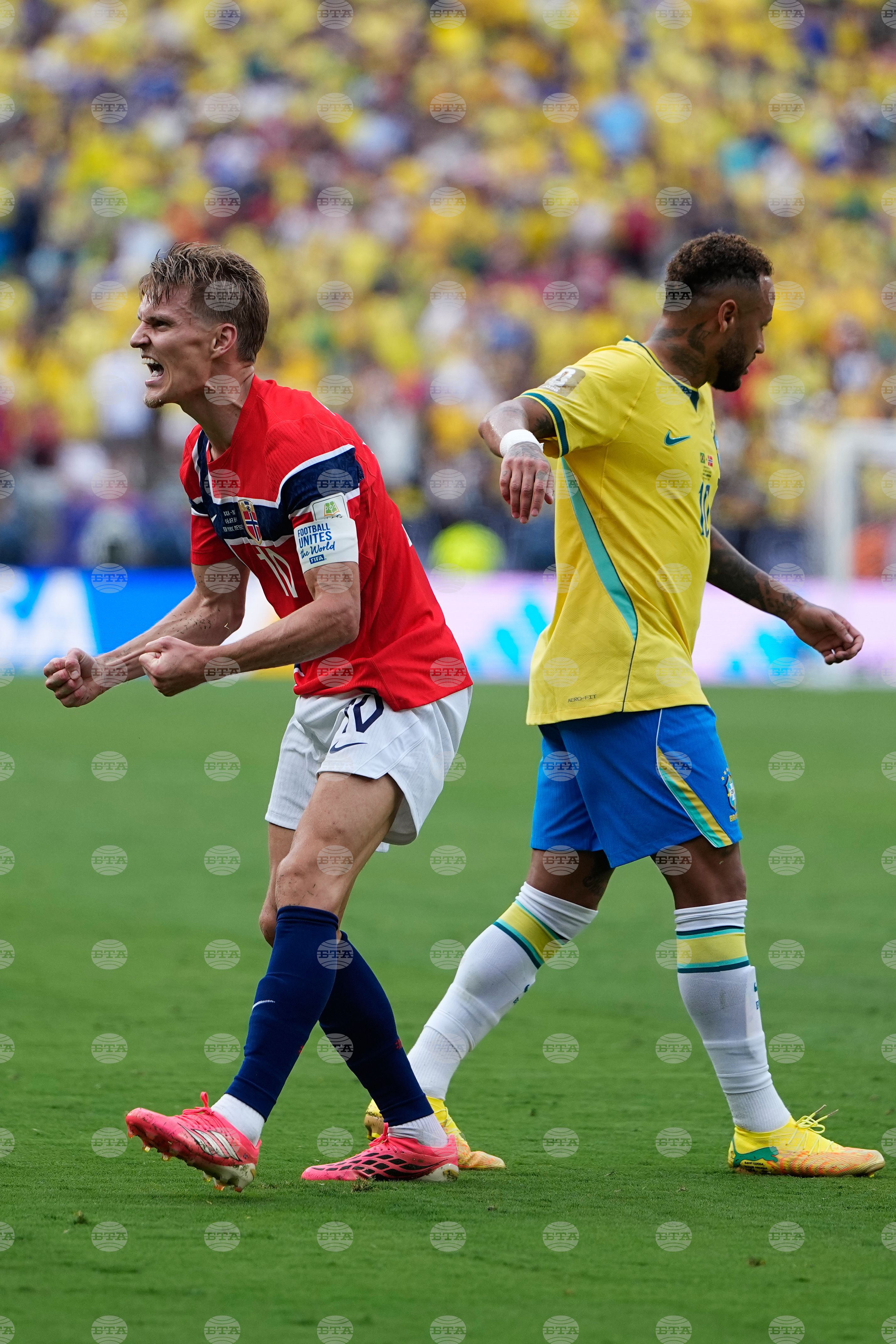 Brazil Norway WCup Soccer
