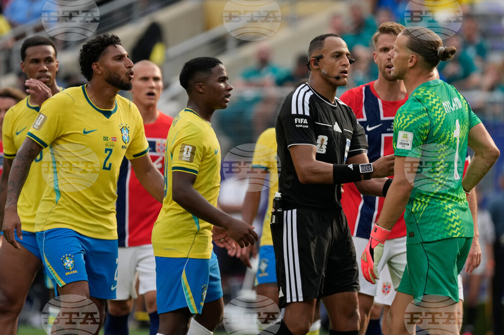 Brazil Norway WCup Soccer