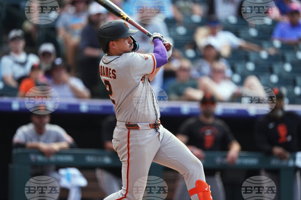 Giants Rockies Baseball