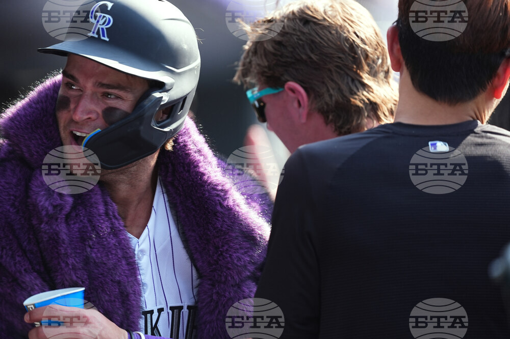 Giants Rockies Baseball