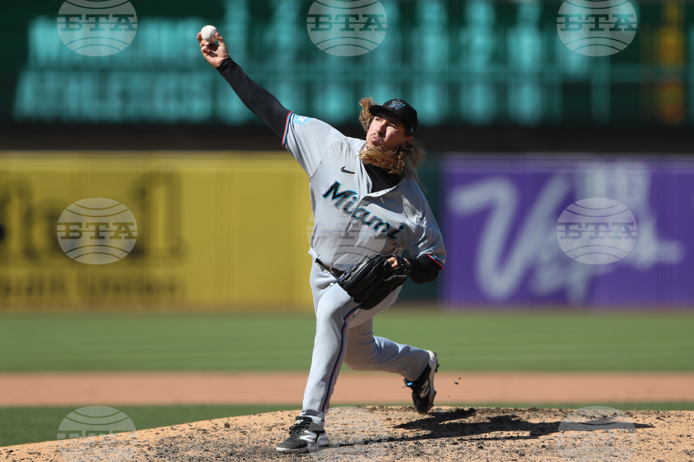 Marlins Athletics Baseball