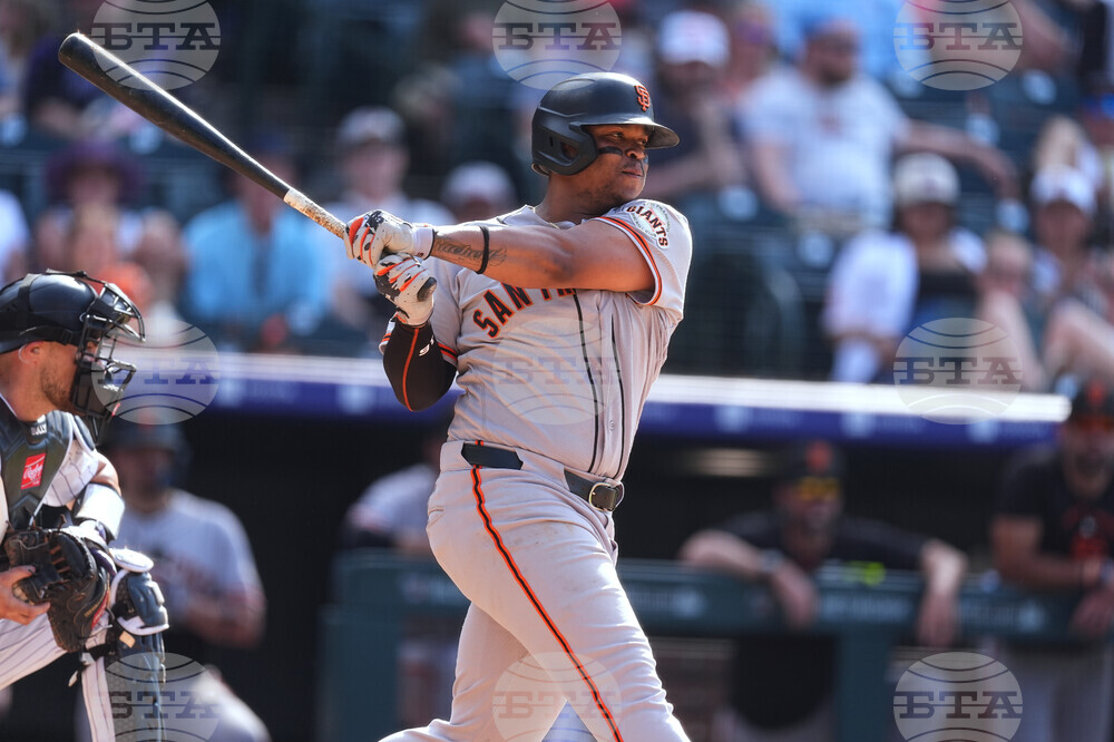 Giants Rockies Baseball