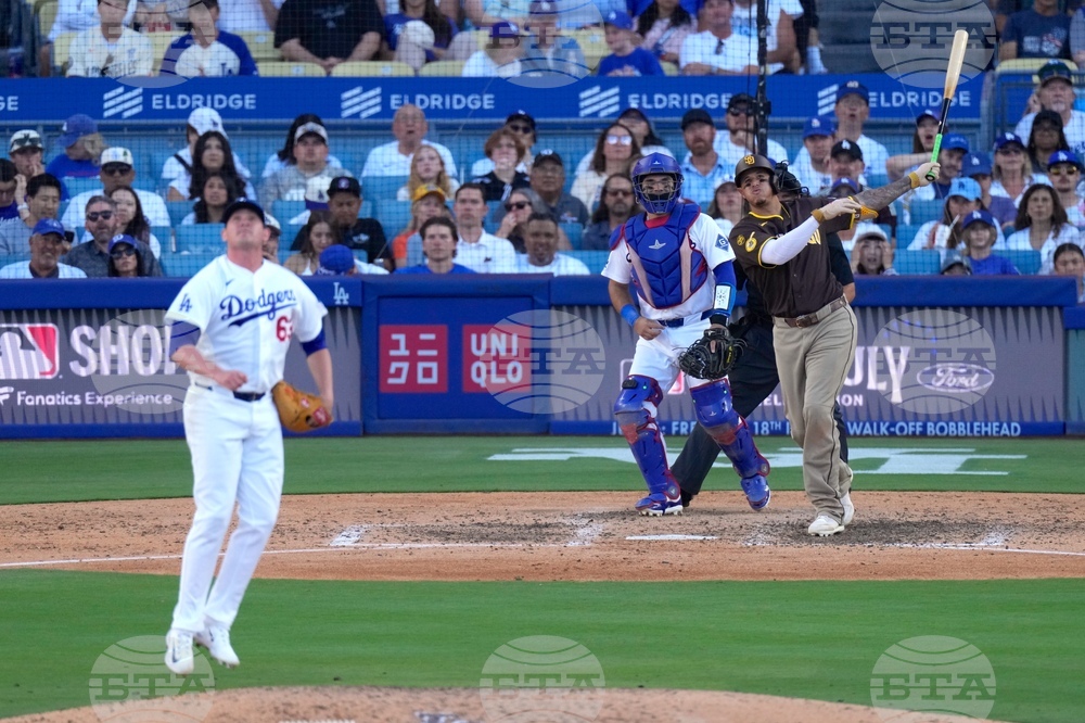 Padres Dodgers Baseball