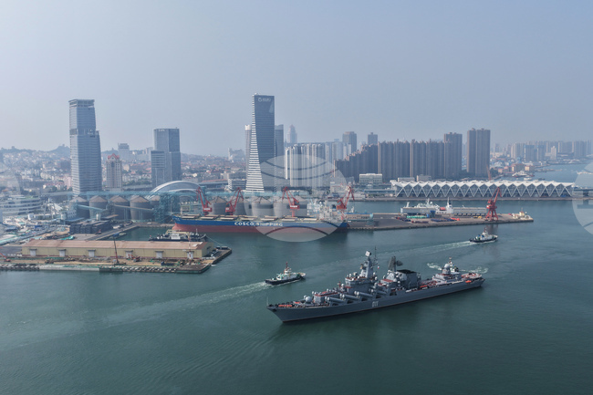 China Russia Naval Exercise