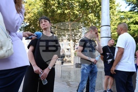 Бургас - Съдебна палата - протест